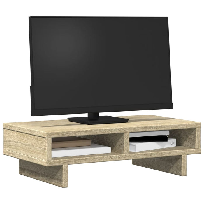 Suport de monitor, stejar sonoma, 50x27x15 cm, lemn prelucrat - WALTI WALTI