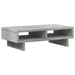 Suport de monitor, gri beton, 50x27x15 cm, lemn prelucrat - WALTI WALTI
