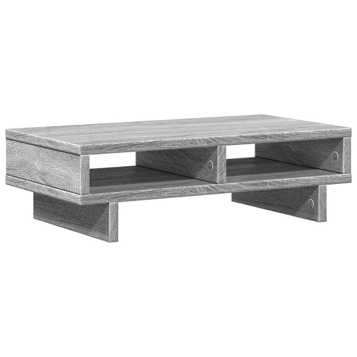 Suport de monitor, gri sonoma, 50x27x15 cm, lemn prelucrat - WALTI WALTI