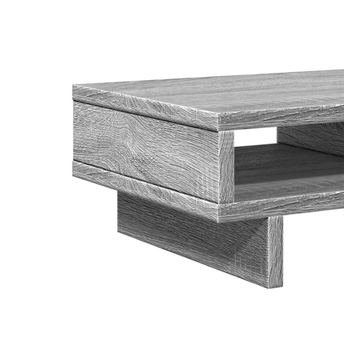 Suport de monitor, gri sonoma, 50x27x15 cm, lemn prelucrat - WALTI WALTI