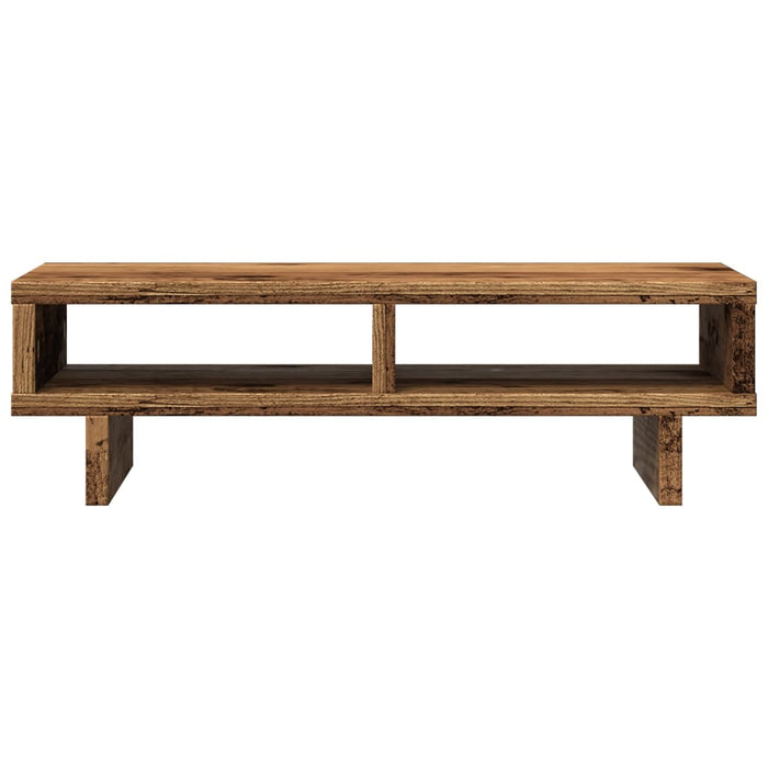 Suport de monitor, lemn vechi, 50x27x15 cm, lemn prelucrat - WALTI WALTI