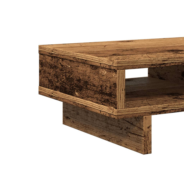 Suport de monitor, lemn vechi, 50x27x15 cm, lemn prelucrat - WALTI WALTI