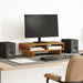 Suport de monitor, lemn vechi, 50x27x15 cm, lemn prelucrat - WALTI WALTI