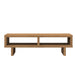 Suport monitor, stejar artizanal, 50x27x15 cm, lemn prelucrat - WALTI WALTI
