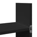 Dulap de perete, 100x18x40 cm, negru, lemn prelucrat - WALTI WALTI