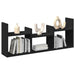 Dulap de perete, 100x18x40 cm, negru, lemn prelucrat - WALTI WALTI