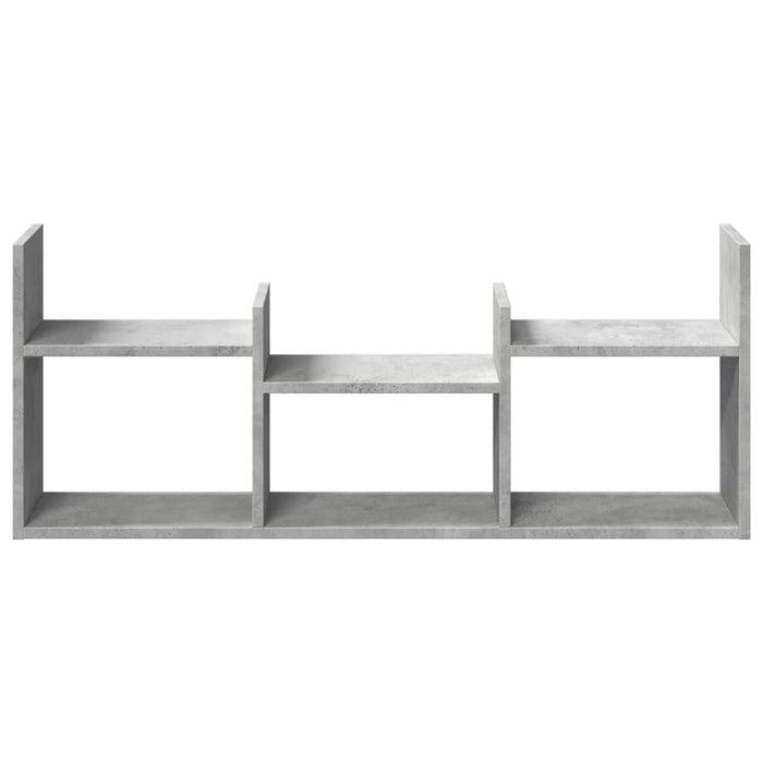 Dulap de perete, gri beton, 100x18x40 cm, lemn prelucrat WALTI