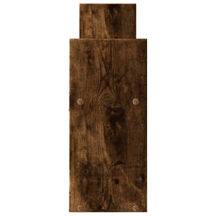 Dulap de perete, stejar fumuriu, 100x18x40 cm, lemn prelucrat WALTI