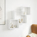 Dulap de perete, alb, 78x18x71 cm, lemn prelucrat - WALTI WALTI