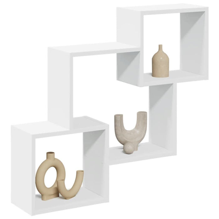 Dulap de perete, alb, 78x18x71 cm, lemn prelucrat - WALTI WALTI