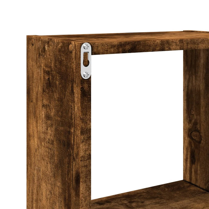 Dulap de perete, 78x18x71 cm, stejar fumuriu, lemn prelucrat WALTI