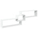 Dulap de perete, alb, 158x18x53 cm, lemn prelucrat - WALTI WALTI