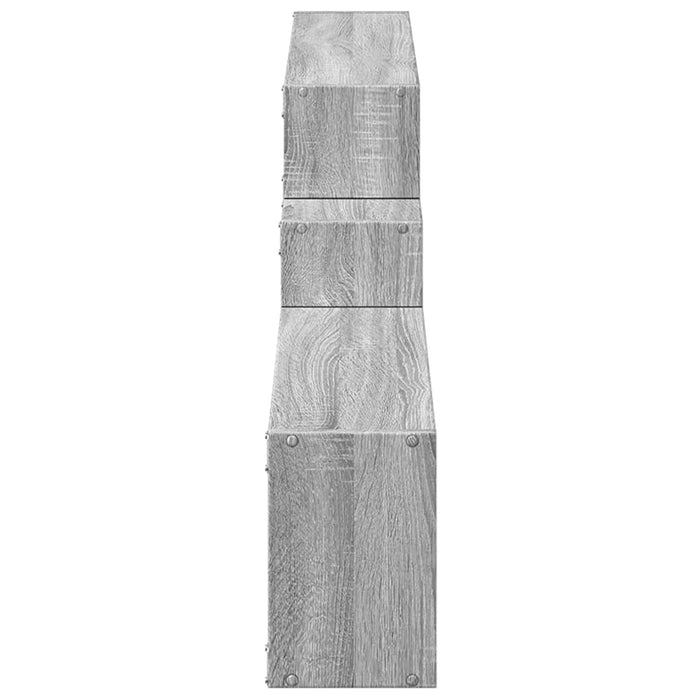 Dulap de perete, gri sonoma, 158x18x53 cm, lemn prelucrat WALTI