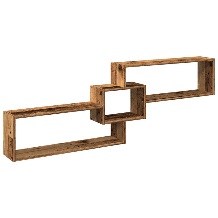 Dulap de perete, lemn vechi, 158x18x53 cm, lemn prelucrat WALTI