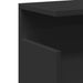 Dulap de perete, negru, 60x20x30 cm, lemn prelucrat - WALTI WALTI