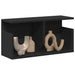 Dulap de perete, negru, 60x20x30 cm, lemn prelucrat - WALTI WALTI