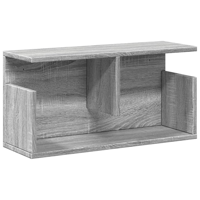 Dulap de perete, sonoma gri, 60x20x30 cm, lemn prelucrat WALTI