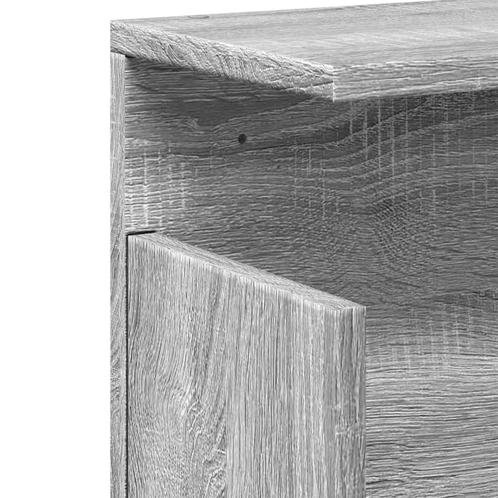 Dulap de perete, sonoma gri, 60x20x30 cm, lemn prelucrat WALTI