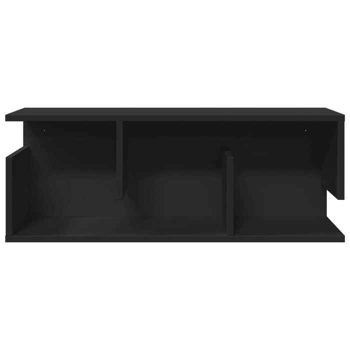 Dulap de perete, negru, 80x20x30 cm, lemn prelucrat - WALTI WALTI