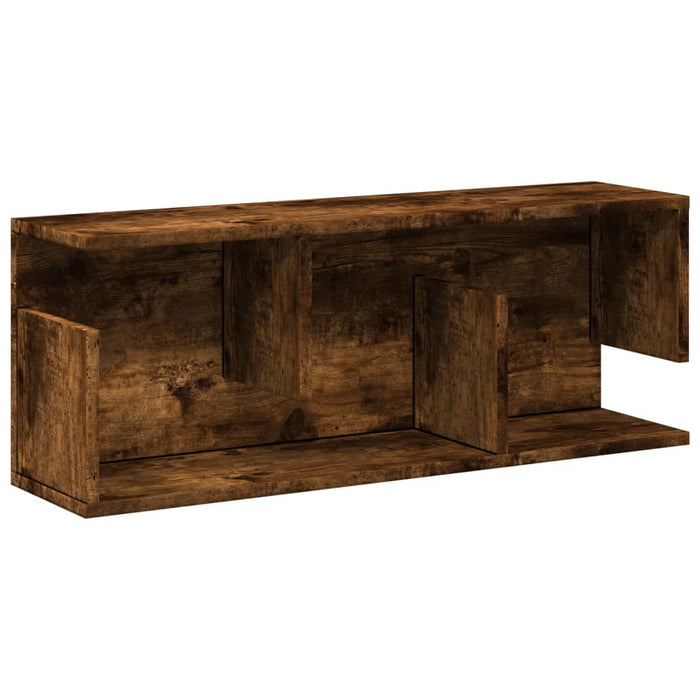 Dulap de perete, stejar fumuriu, 80x20x30 cm, lemn prelucrat WALTI