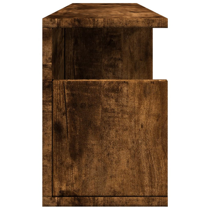Dulap de perete, stejar fumuriu, 80x20x30 cm, lemn prelucrat WALTI
