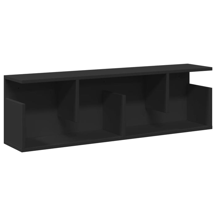 Dulap de perete, negru, 100x20x30 cm, lemn prelucrat - WALTI WALTI