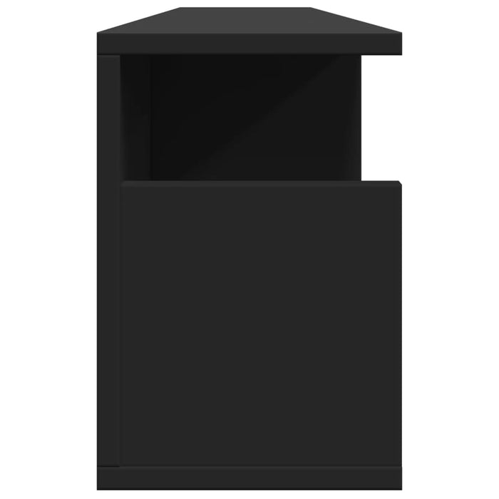 Dulap de perete, negru, 100x20x30 cm, lemn prelucrat - WALTI WALTI
