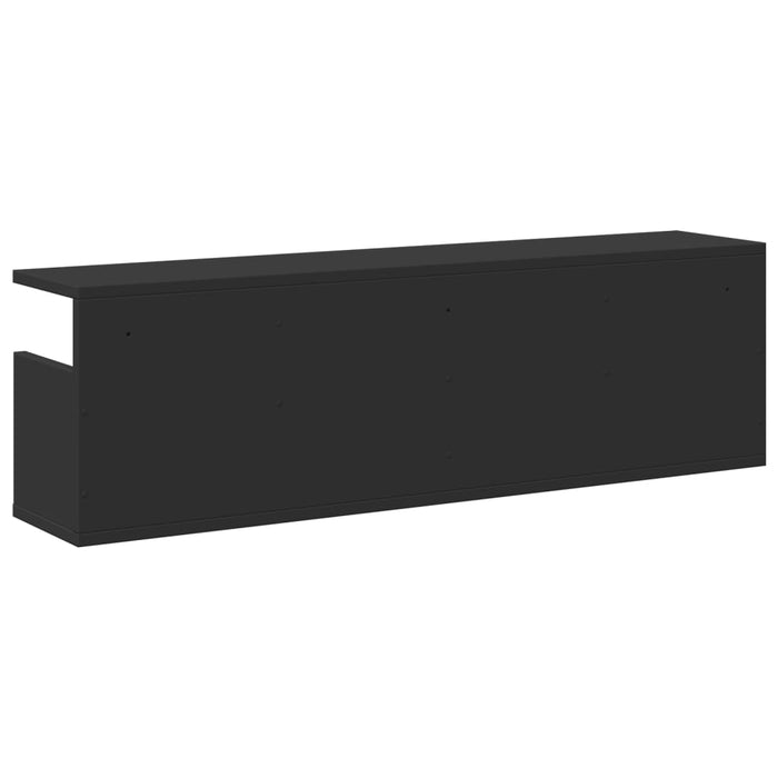 Dulap de perete, negru, 100x20x30 cm, lemn prelucrat - WALTI WALTI