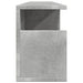 Dulap de perete, gri beton, 100x20x30 cm, lemn prelucrat - WALTI WALTI