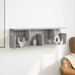 Dulap de perete, sonoma gri, 100x20x30 cm, lemn prelucrat - WALTI WALTI