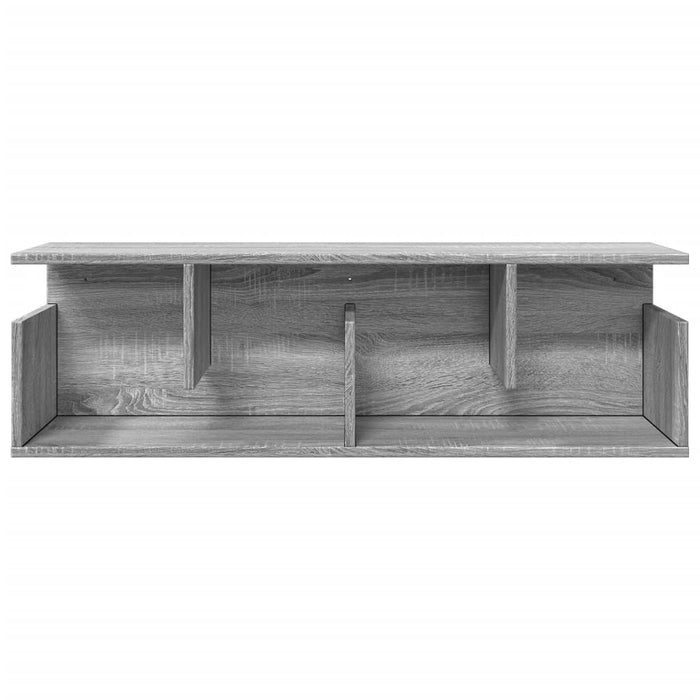 Dulap de perete, sonoma gri, 100x20x30 cm, lemn prelucrat - WALTI WALTI
