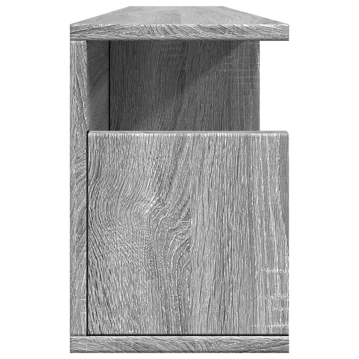 Dulap de perete, sonoma gri, 100x20x30 cm, lemn prelucrat - WALTI WALTI