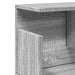 Dulap de perete, sonoma gri, 100x20x30 cm, lemn prelucrat - WALTI WALTI