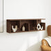 Dulap de perete, stejar maro, 100x20x30 cm, lemn prelucrat - WALTI WALTI