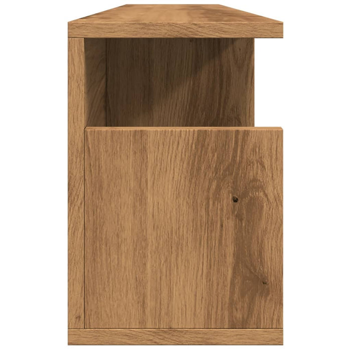 Dulap de perete, stejar artizanal, 100x20x30 cm, lemn prelucrat WALTI