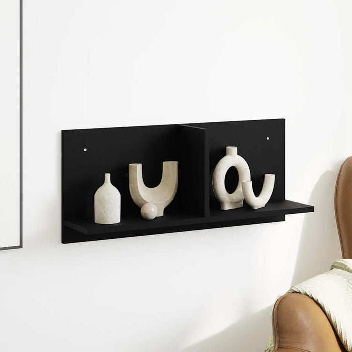 Dulap de perete, negru, 70x16,5x30 cm, lemn prelucrat - WALTI WALTI