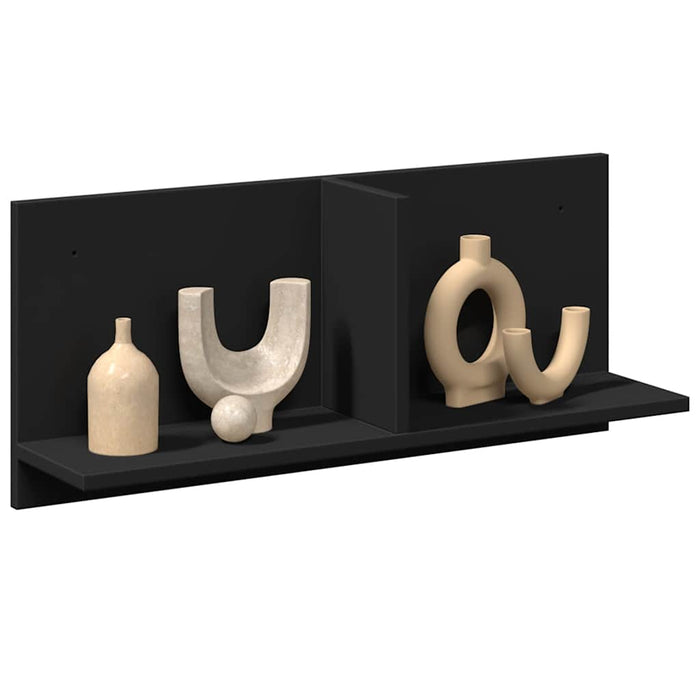 Dulap de perete, negru, 70x16,5x30 cm, lemn prelucrat - WALTI WALTI