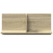 Dulap de perete, stejar sonoma, 70x16,5x30 cm, lemn prelucrat - WALTI WALTI