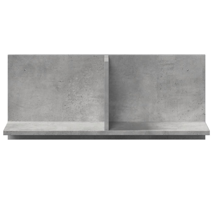 Dulap de perete, gri beton, 70x16,5x30 cm, lemn prelucrat - WALTI WALTI