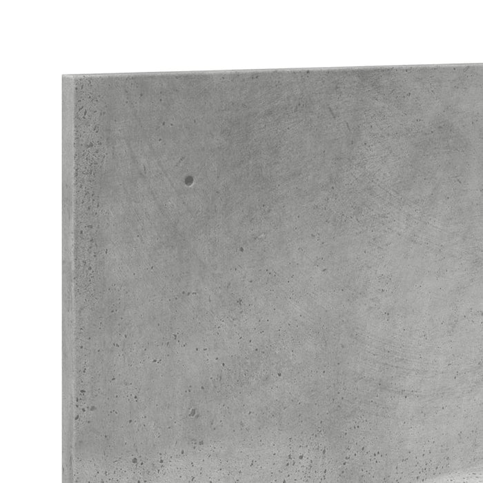 Dulap de perete, gri beton, 70x16,5x30 cm, lemn prelucrat - WALTI WALTI