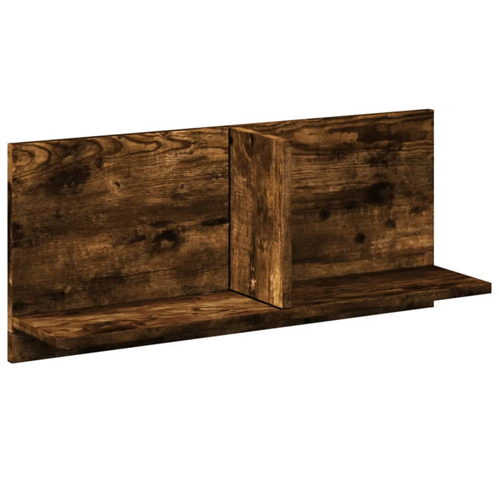 Dulap de perete, stejar fumuriu, 70x16,5x30 cm, lemn prelucrat - WALTI WALTI
