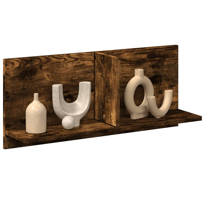 Dulap de perete, stejar fumuriu, 70x16,5x30 cm, lemn prelucrat - WALTI WALTI