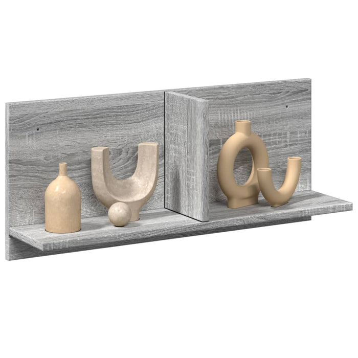 Dulap de perete, sonoma gri, 70x16,5x30 cm, lemn prelucrat - WALTI WALTI