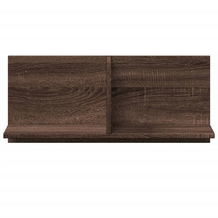 Dulap de perete, stejar maro, 70x16,5x30 cm, lemn prelucrat - WALTI WALTI