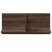 Dulap de perete, stejar maro, 70x16,5x30 cm, lemn prelucrat - WALTI WALTI