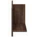 Dulap de perete, stejar maro, 70x16,5x30 cm, lemn prelucrat - WALTI WALTI