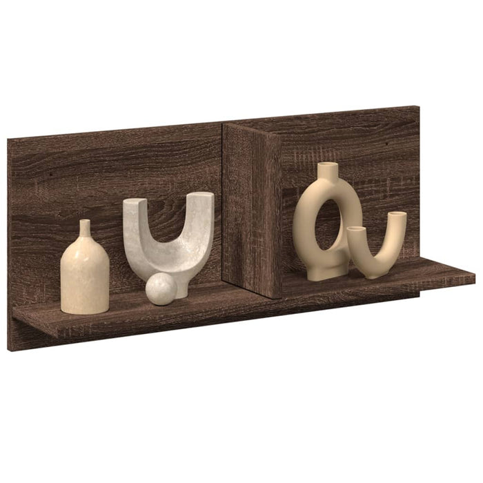 Dulap de perete, stejar maro, 70x16,5x30 cm, lemn prelucrat - WALTI WALTI