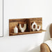 Dulap de perete, lemn vechi, 70x16,5x30 cm, lemn prelucrat - WALTI WALTI