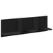 Dulap de perete, 100x16,5x30 cm, negru, lemn prelucrat - WALTI WALTI