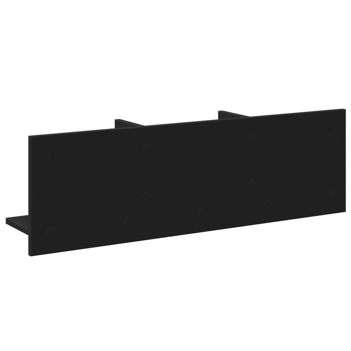 Dulap de perete, 100x16,5x30 cm, negru, lemn prelucrat - WALTI WALTI